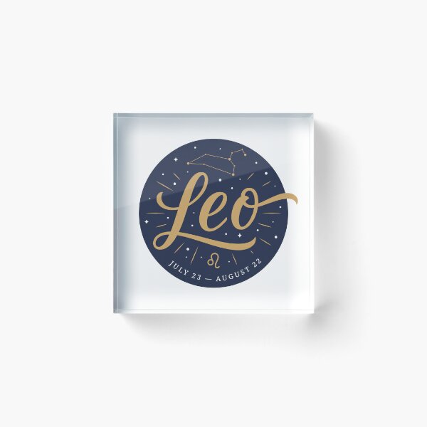 Item preview, Leo Zodiac Hand Lettered Typography Celestial Astrology Design designed and sold by Osmose-Studio ⭐⭐⭐⭐⭐.