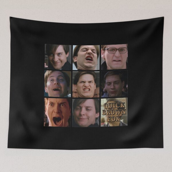 Item preview, Nine Faces Grid of Spidey Actor Expressions designed and sold by BlossomieStore.