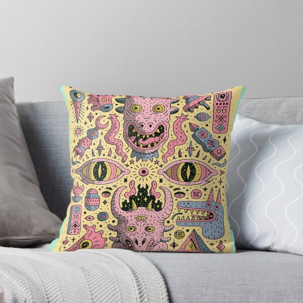 Item preview, Vibrant Psychedelic Monster Eye Doodle designed and sold by Romgora.