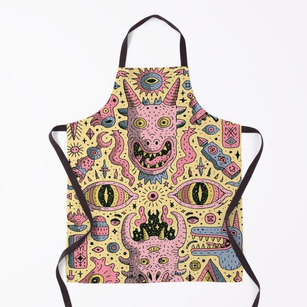 Item preview, Vibrant Psychedelic Monster Eye Doodle designed and sold by Romgora.