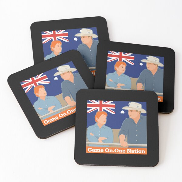 Item preview, Game On One Nation Political Parody Art designed and sold by BlossomieStore.