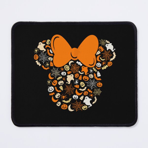 Item preview, Minnie Mouse Halloween Silhouette with Spooky Icons designed and sold by GoldenField41.