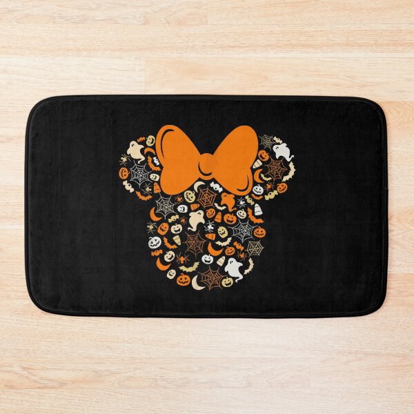 Item preview, Minnie Mouse Halloween Silhouette with Spooky Icons designed and sold by GoldenField41.