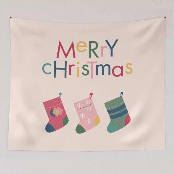 Item preview, Merry Christmas Stockings designed and sold by lisajaynemurray.