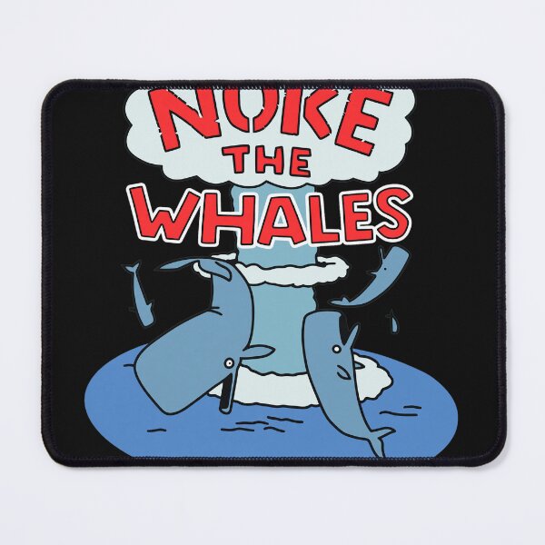 Item preview, Nuke The Whales Cartoon Sarcastic Ocean designed and sold by Eowcat.