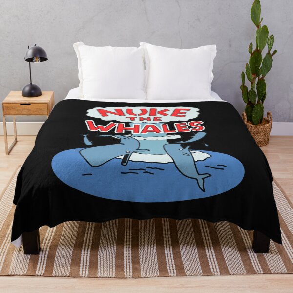 Item preview, Nuke The Whales Cartoon Sarcastic Ocean designed and sold by Eowcat.