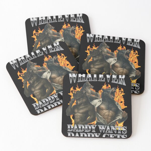 Item preview, Whatever Daddy Wants Daddy Gets Werewolf Flames designed and sold by Eowcat.