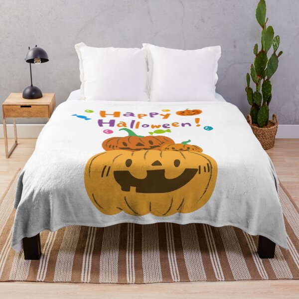 Item preview, Happy Halloween Cute Pumpkins designed and sold by Sela Art .