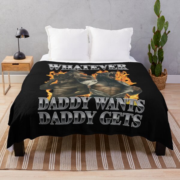 Item preview, Whatever Daddy Wants Daddy Gets Werewolf Flames designed and sold by Eowcat.