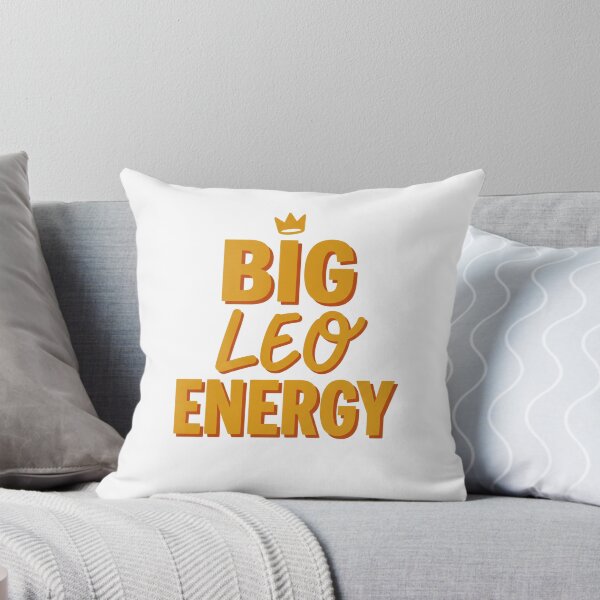 Item preview, Big Leo Energy Funny Zodiac Quote Astrology T-Shirt Design designed and sold by Osmose-Studio ⭐⭐⭐⭐⭐.
