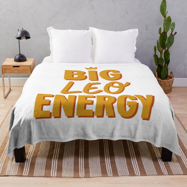 Item preview, Big Leo Energy Funny Zodiac Quote Astrology T-Shirt Design designed and sold by Osmose-Studio ⭐⭐⭐⭐⭐.