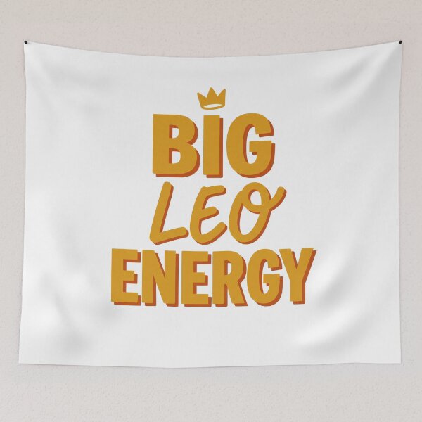 Item preview, Big Leo Energy Funny Zodiac Quote Astrology T-Shirt Design designed and sold by Osmose-Studio ⭐⭐⭐⭐⭐.