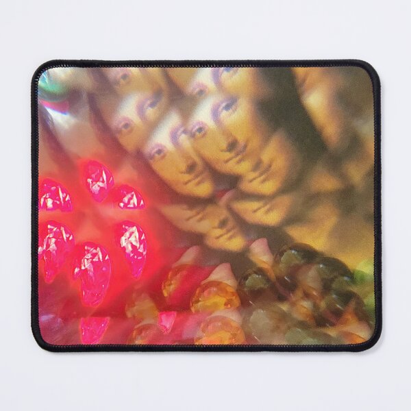 Item preview, Da Vinci Abstraction: Mona Lisa Enigmatic Touch - Refracted Renaissance Optical Art designed and sold by ElionSolis.