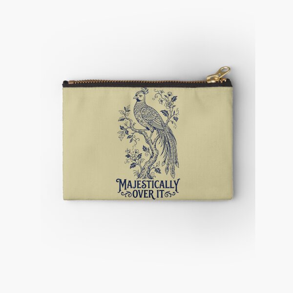 Item preview, Majestically Over It - Sarcastic Bird Line Art designed and sold by SplashTastic.
