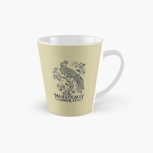 Item preview, Majestically Over It - Sarcastic Bird Line Art designed and sold by SplashTastic.