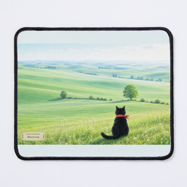 Item preview, Black Cat Travels | Moravia, Czech Republic designed and sold by lbl-shop.