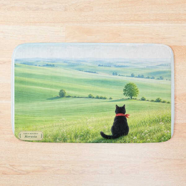 Item preview, Black Cat Travels | Moravia, Czech Republic designed and sold by lbl-shop.