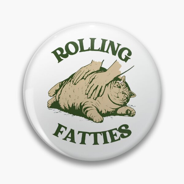 Item preview, Rolling Fatties Cat Vintage Pet Lover Design designed and sold by Dmo3HarkoArt.