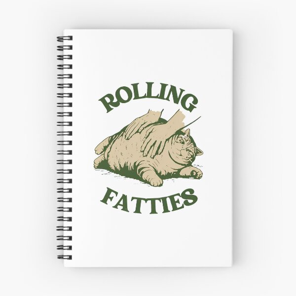 Item preview, Rolling Fatties Cat Vintage Pet Lover Design designed and sold by Dmo3HarkoArt.
