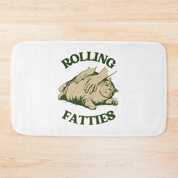 Item preview, Rolling Fatties Cat Vintage Pet Lover Design designed and sold by Dmo3HarkoArt.