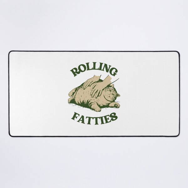 Item preview, Rolling Fatties Cat Vintage Pet Lover Design designed and sold by Dmo3HarkoArt.