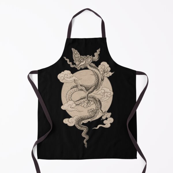 Item preview, Vintage Vietnamese Ly Dynasty Dragon Tattoo Art #1 For Her designed and sold by Rising Drake.