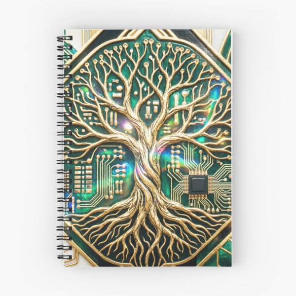 Item preview, Circuit Tree of Life Eco Tech designed and sold by IntelliMindDesigns.