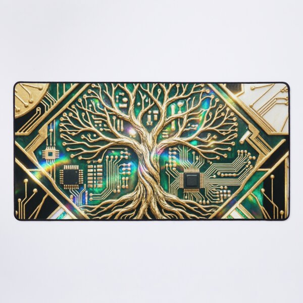 Item preview, Circuit Tree of Life Eco Tech designed and sold by IntelliMindDesigns.