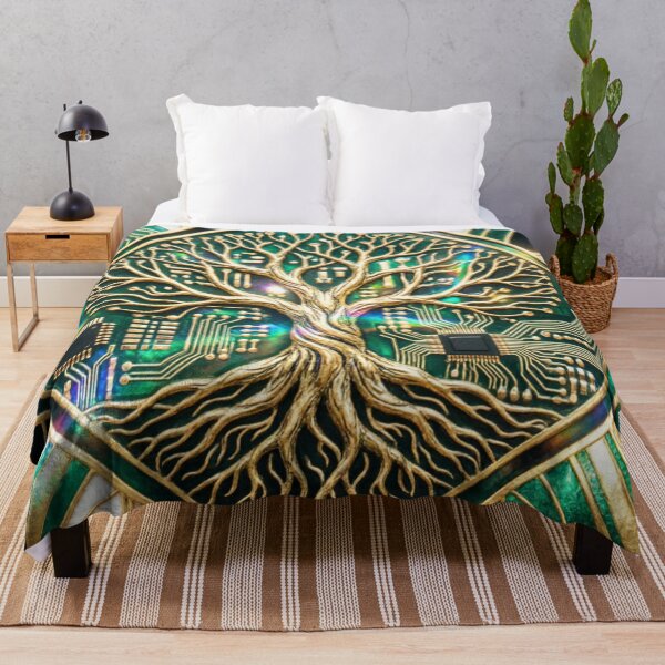 Item preview, Circuit Tree of Life Eco Tech designed and sold by IntelliMindDesigns.