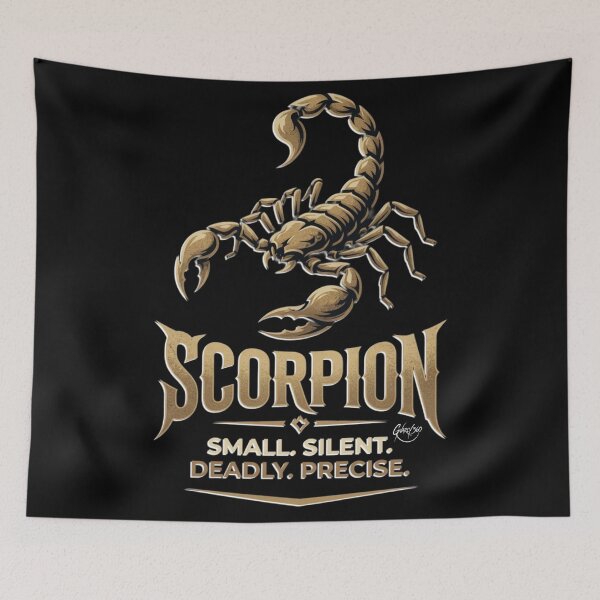 Item preview, SCORPION: Small. Silent. Deadly. Precise. designed and sold by Gnarly360.