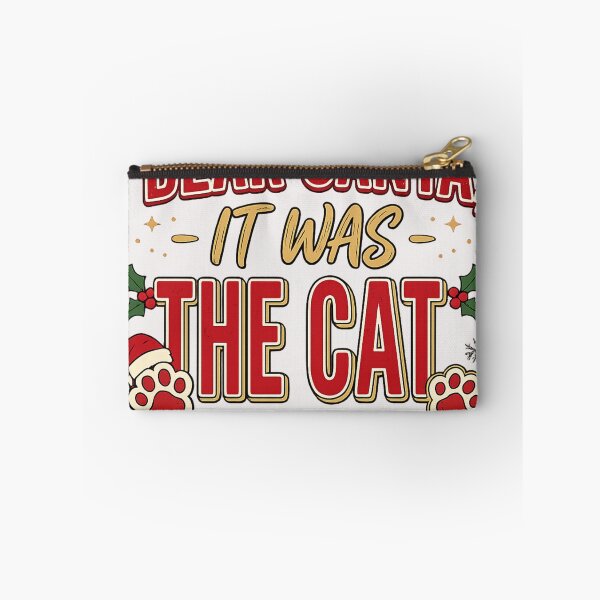 Item preview, Dear Santa, It Was the Cat Christmas designed and sold by praakk.