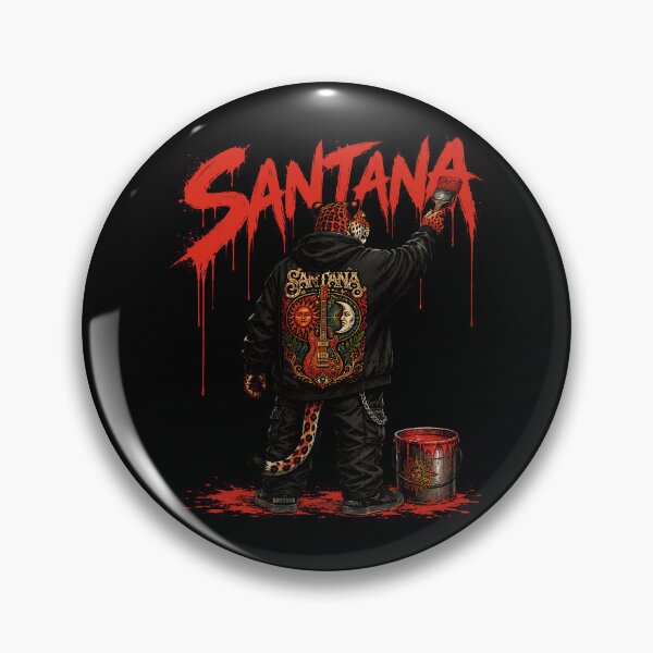 Item preview, Santana Leopard Latin Rock Street Art designed and sold by ZHISUART.
