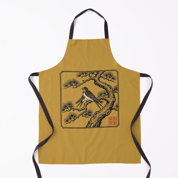 Item preview, Japanese Woodblock Swallow - Asian Art Line Art designed and sold by SplashTastic.