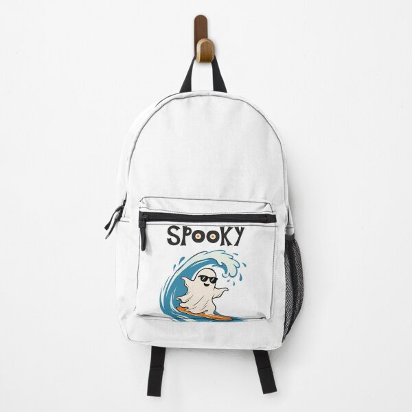 Item preview, Spooky Surfing Ghost Cute Summer Halloween Art designed and sold by Sela Art .