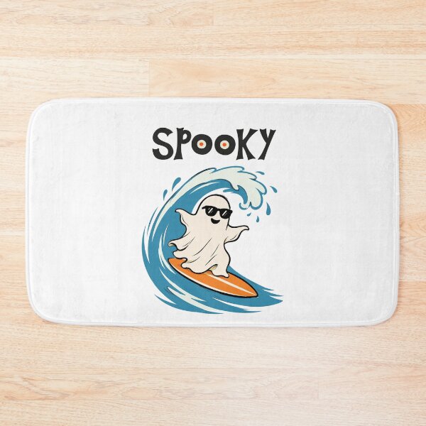Item preview, Spooky Surfing Ghost Cute Summer Halloween Art designed and sold by     Sela Art .