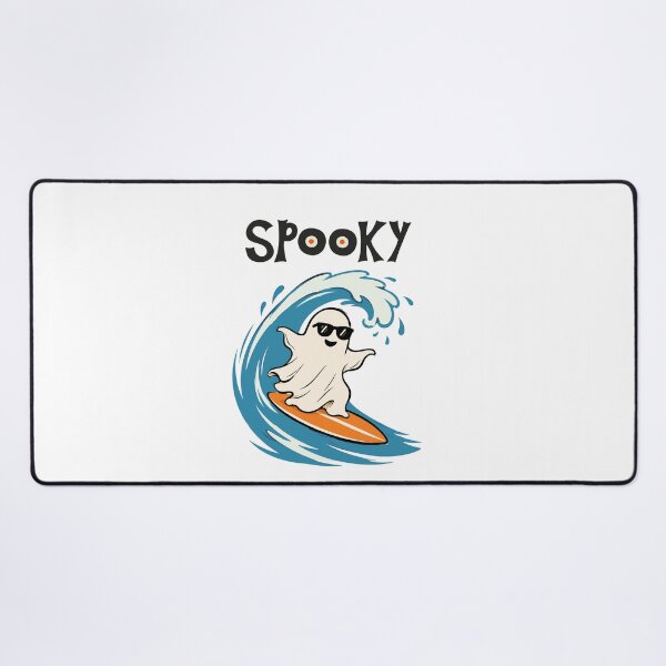 Item preview, Spooky Surfing Ghost Cute Summer Halloween Art designed and sold by     Sela Art .