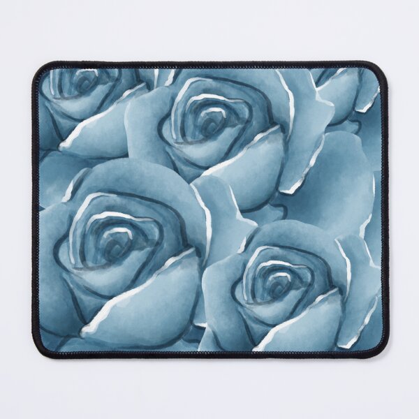 Item preview, Blue Roses Watercolor Bouquet Pattern designed and sold by SeJaa.