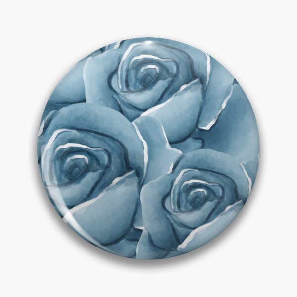 Item preview, Blue Roses Watercolor Bouquet Pattern designed and sold by SeJaa.