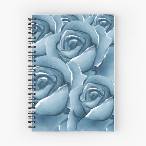 Item preview, Blue Roses Watercolor Bouquet Pattern designed and sold by SeJaa.