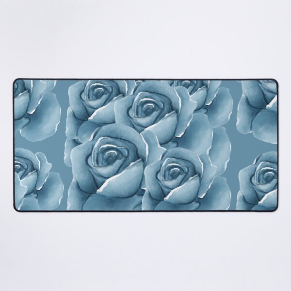 Item preview, Blue Roses Watercolor Bouquet Pattern designed and sold by SeJaa.