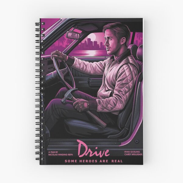 Item preview, Drive Ryan Gosling Neon Retro Movie Poster designed and sold by Vicky021.