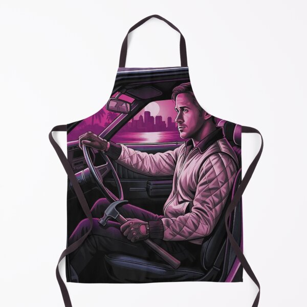 Item preview, Drive Ryan Gosling Neon Retro Movie Poster designed and sold by Vicky021.
