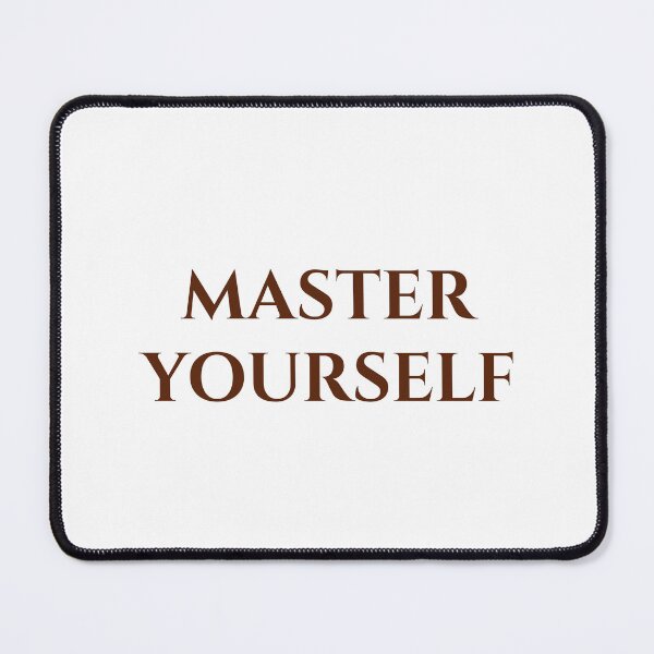 Item preview, Master Yourself | Minimalist Motivational Typography Quote designed and sold by MagicArtzz.