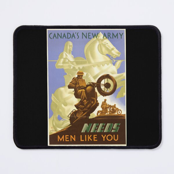 Item preview, Wartime recruitment poster for Canada's New Army designed and sold by Matthew Kinnersly.