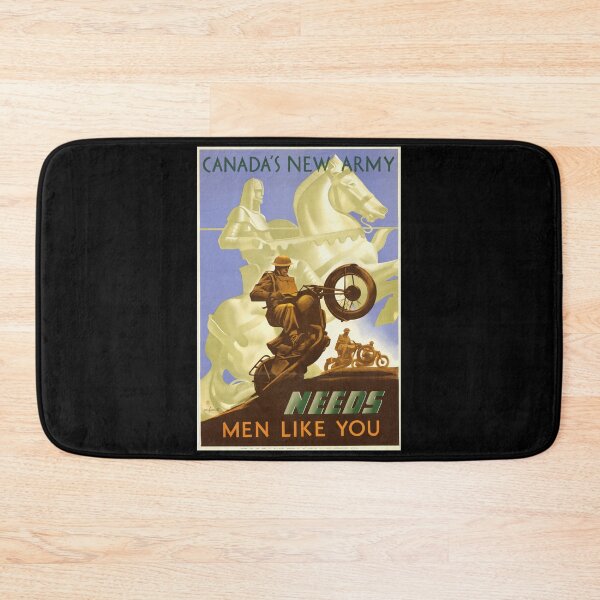 Item preview, Wartime recruitment poster for Canada's New Army  designed and sold by Matthew Kinnersly.