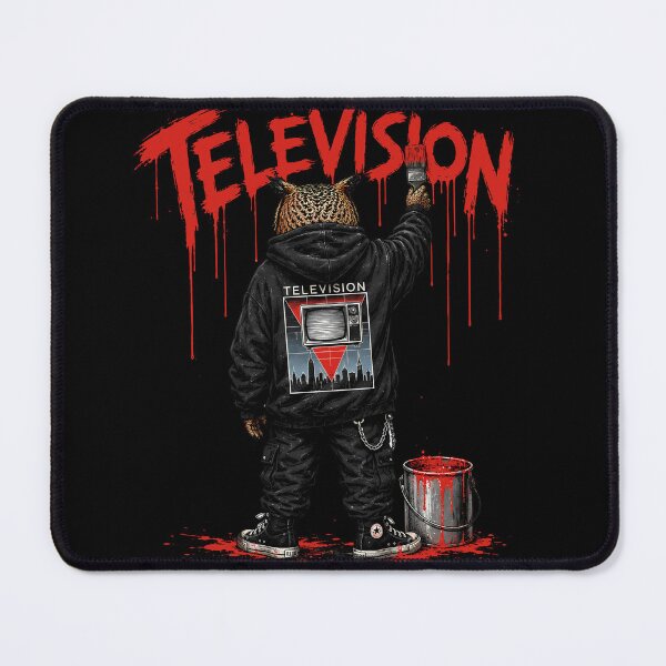 Item preview, Television Band Leopard Post Punk Painting Art designed and sold by ZHISUART.