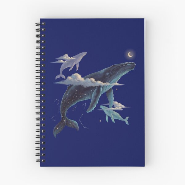 Item preview, Midnight Migration – Flying Whales designed and sold by Sezee.