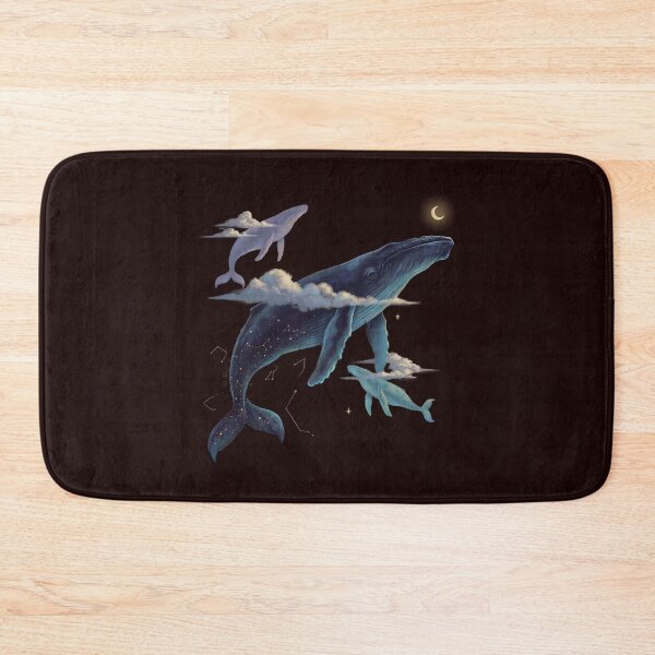 Item preview, Midnight Migration – Flying Whales designed and sold by Sezee.