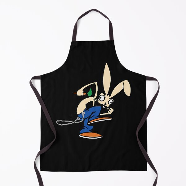 Item preview, Cartoon Rabbit Squatting While Holding A Carrot designed and sold by WorldArtFantasy.