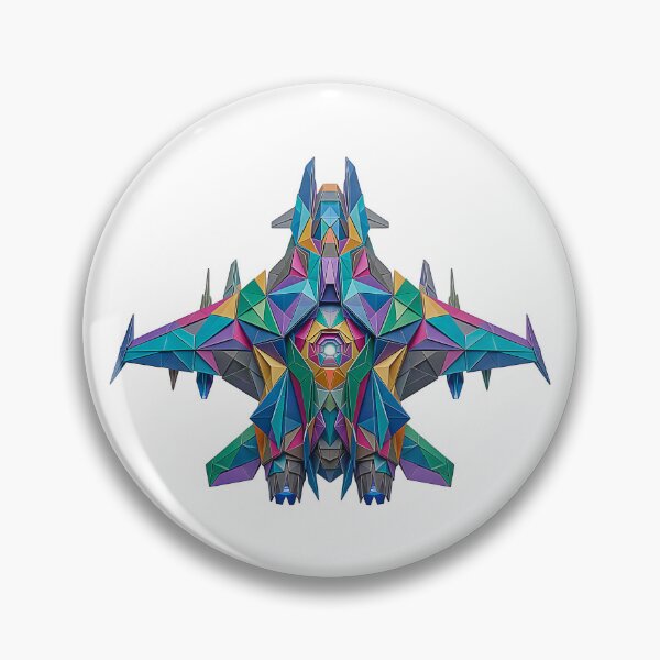 Item preview, Detailed origami spaceship art designed and sold by Marcu Ioachim.